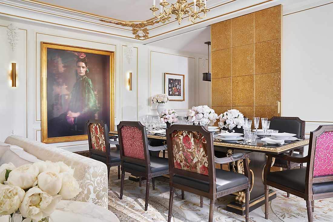 royal suite dining room